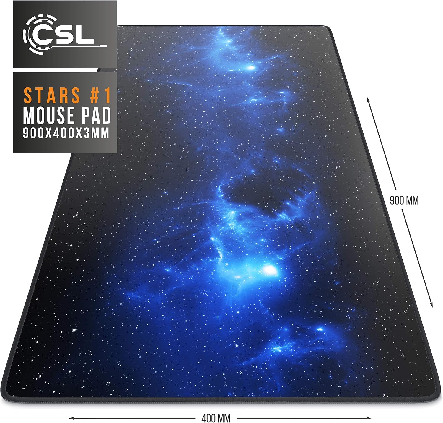TITANWOLF XXL Speed Gaming Mouse Pad, Mouse Mat 900 x 400mm, XXL mousepad, table mat large size, improved precision and speed - Image 4