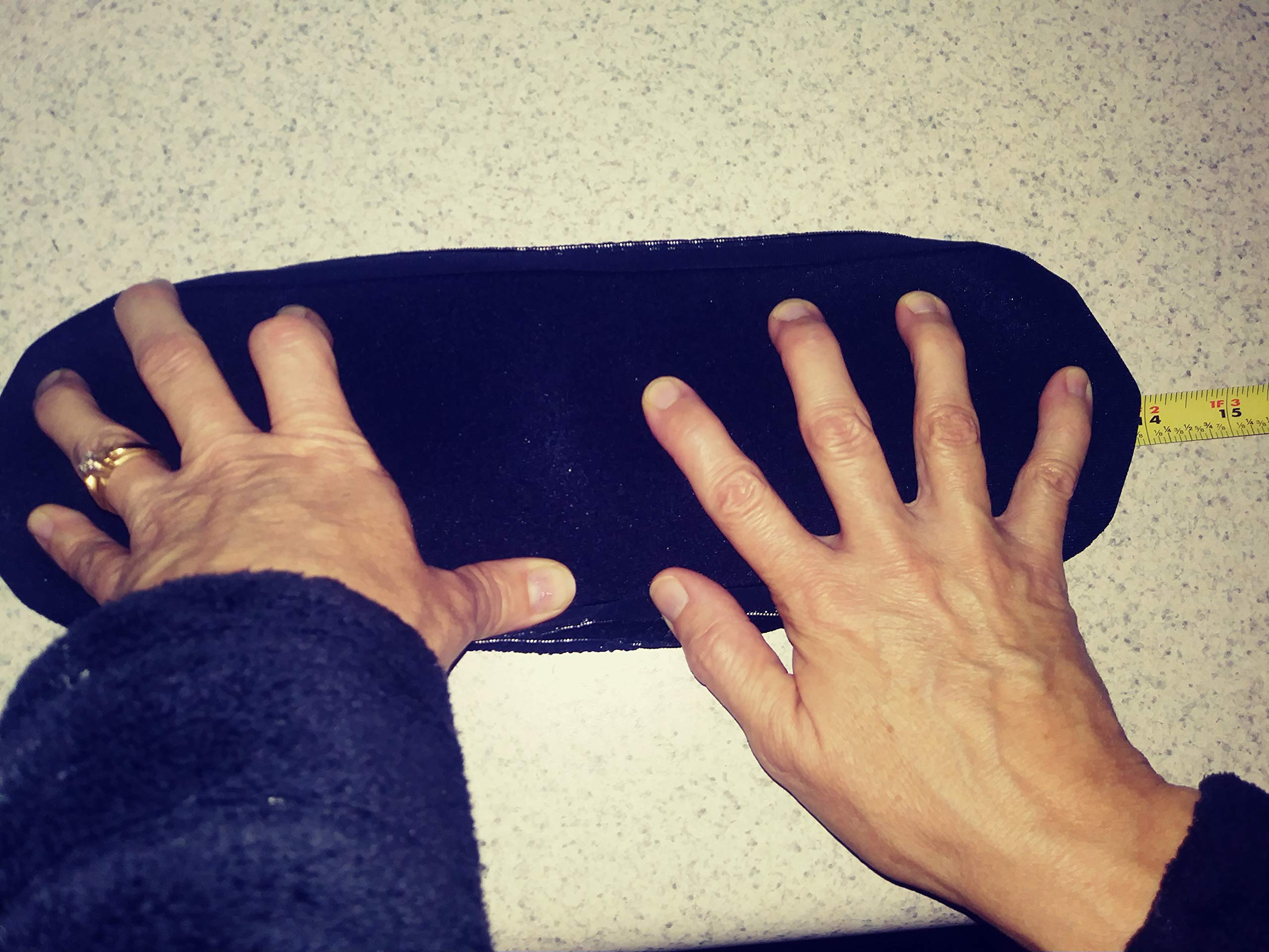 Soft Chair Arm Pad Covers Stretch Over Armrests 13" to 17" Long