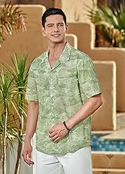 Hawaiian Shirts for Men Short Sleeve Button Down