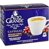 Alto Grande Super Premium Coffee Single Serve Capsules for Nespresso Machines, 100 Percent Arabica Coffee From Puerto Rico (Grand Lares, 60 Count)