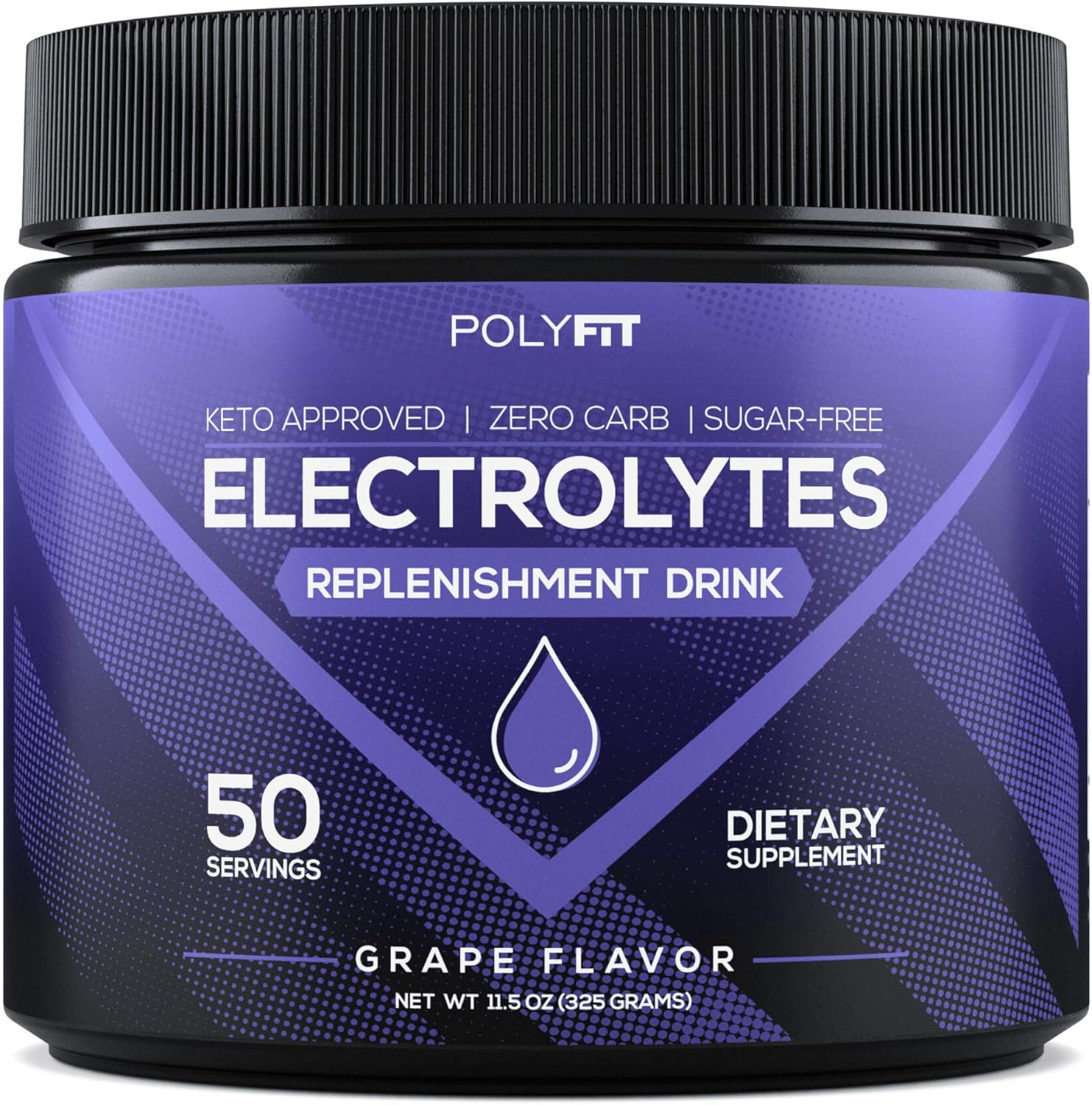 Electrolytes Powder | Sugar Free Electrolyte Replacement Supplement for Hydration | Keto Approved Electrolytes & Minerals Drink Mix | Grape Flavor: Health & Personal Care