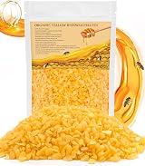 TRINIDa Beeswax Pellets 200g Yellow Beeswax for DIY Candles and Cosmetics