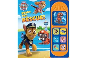 Nickelodeon Paw Patrol Chase, Skye, Marshall, & More. Ready, Set, Rescue - Sound Board Book - PI Kids (Play-A-Sound)