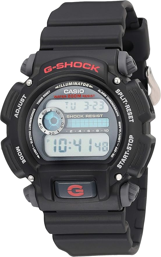 Casio DW90521V G Shock Digital 200M Wr Red Accents Amazon.ae
