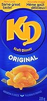 KD KRAFT DINNER - Original Macaroni & Cheese 225G, Pack of 4