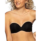 Vanity Fair Women's Gel Touch Padded Strapless Push Up Bra (32A - 38D)