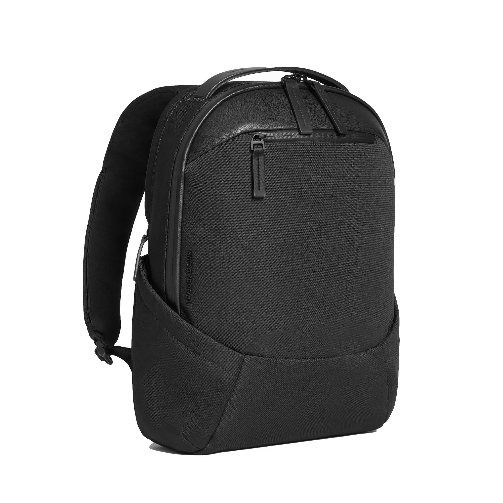 Troubadour Apex 3.0 Compact - 16L Premium Laptop Backpack - Ergonomic & Water Resistant - Designed for Work and Travel - Black