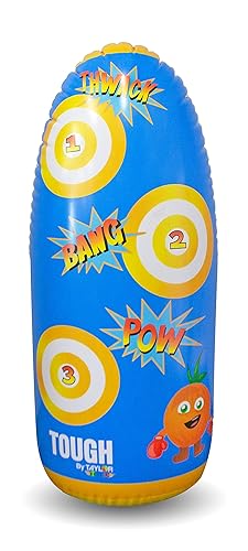 Taylor Toy Inflatable Punching Bag for Kids Free-Standing Bounce