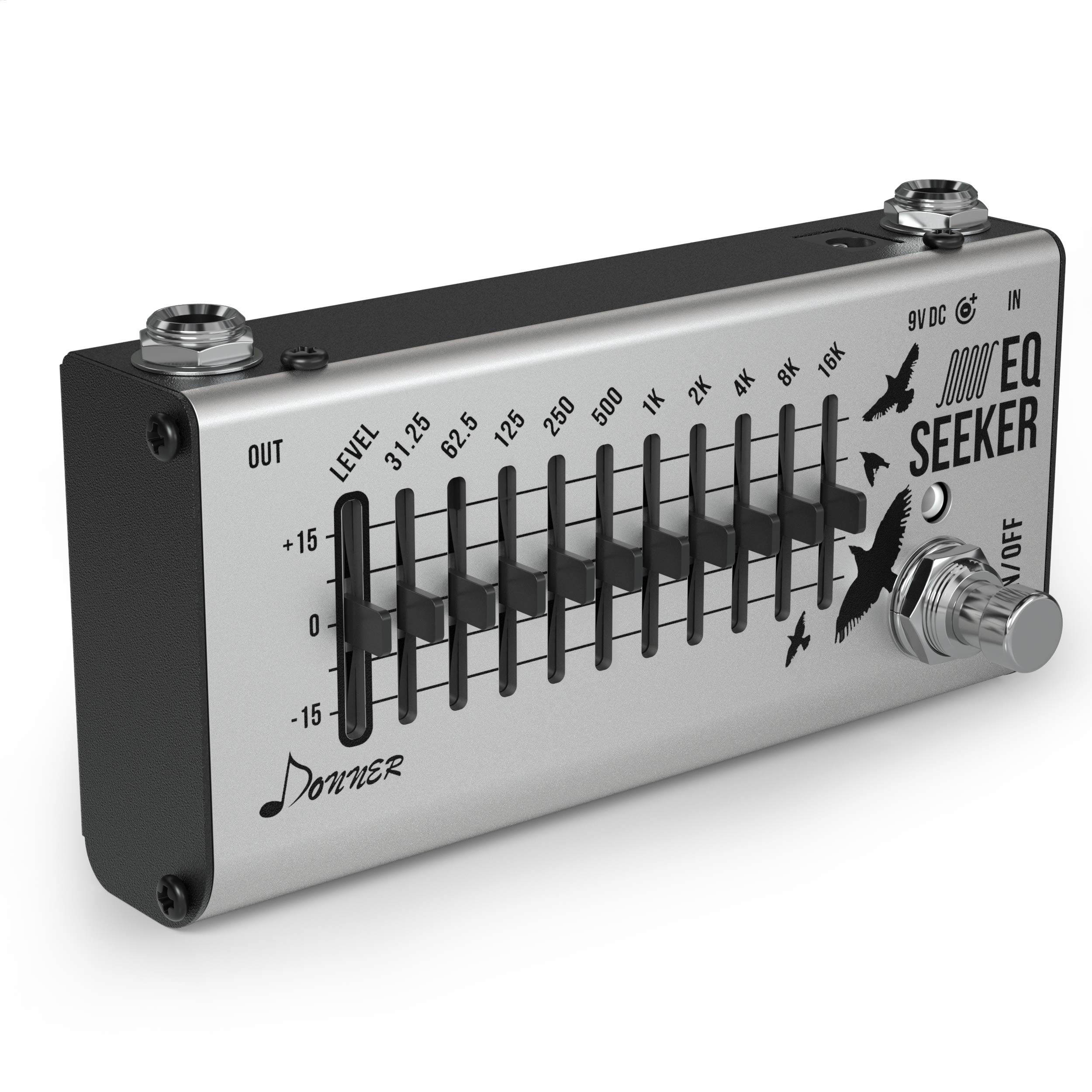 Donner イコライザー EQシーカー 10バンド EQ Equalizer エフェクター イコライザー ギターエフェクター ペダル (EQ Seeker)商品画像