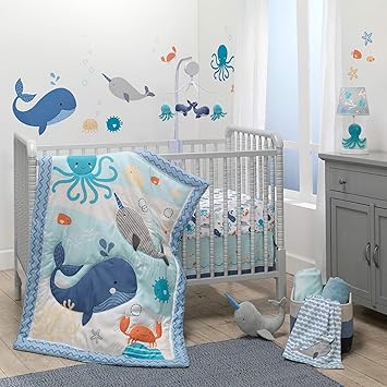 ocean crib sheet