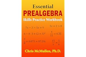 Essential Prealgebra Skills Practice Workbook