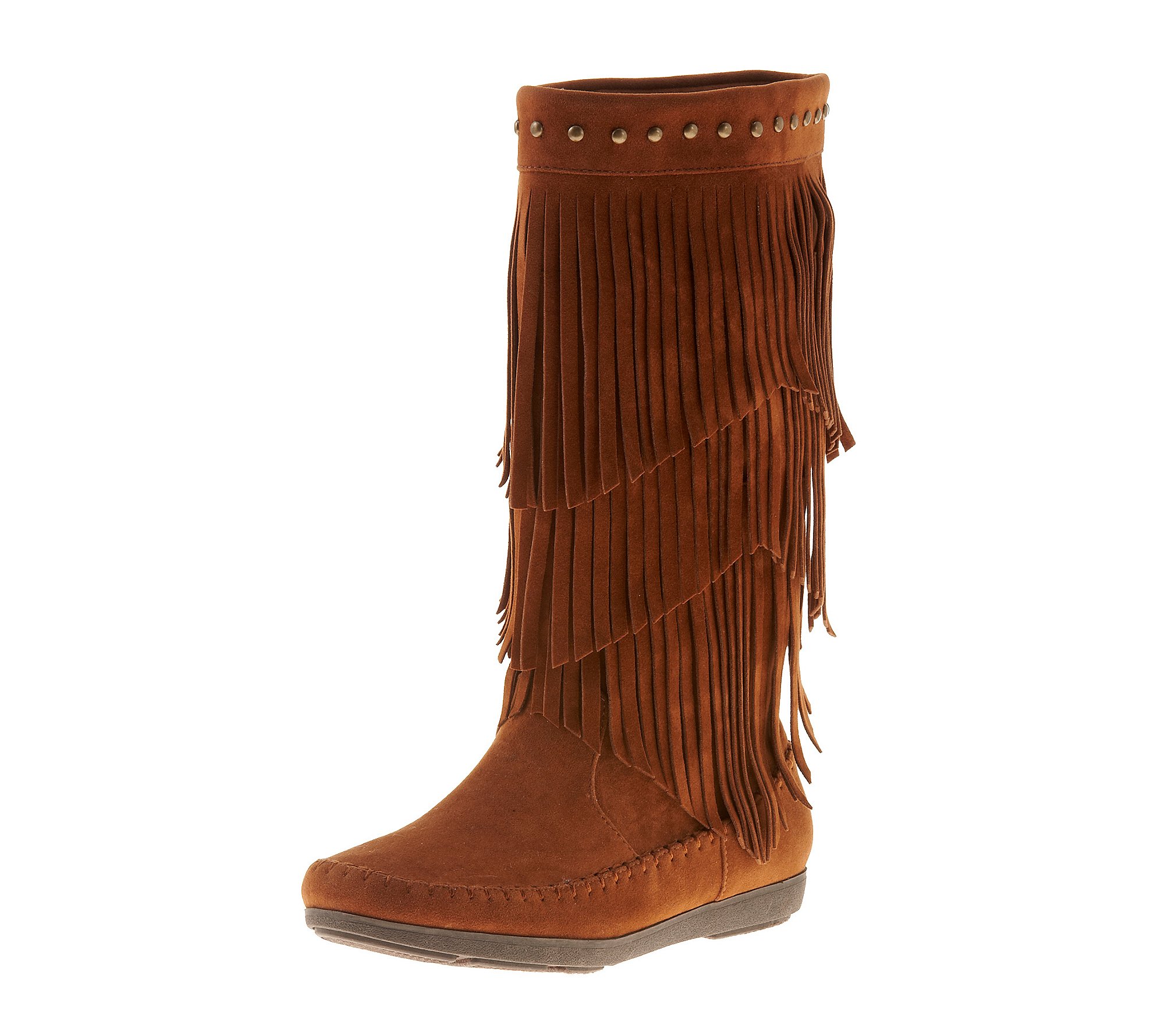 rampage fringe boots
