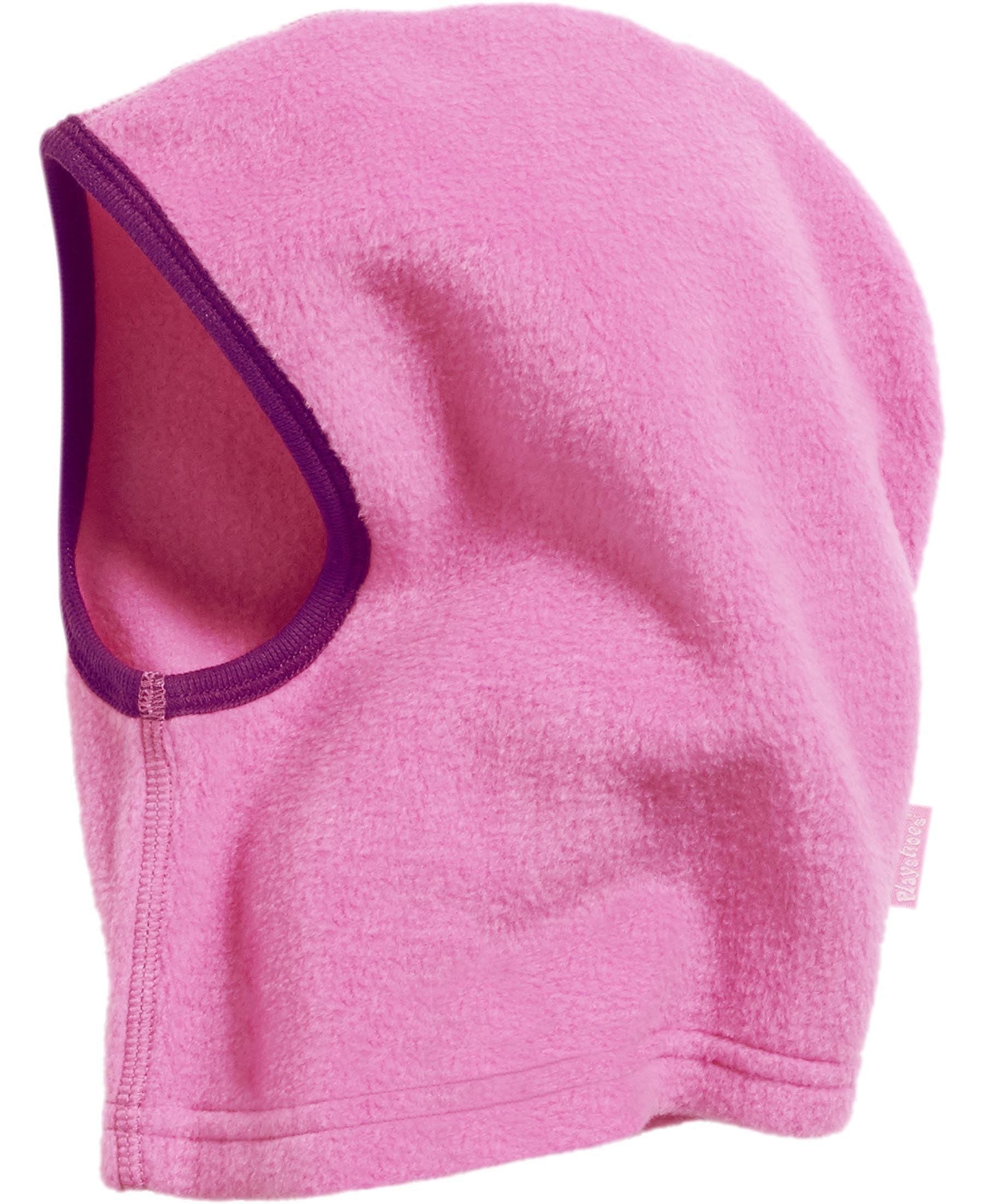 Playshoes Unisex Kid's Fleece-Schlupfmütze Balaclava, Pink, One Size