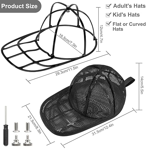 Amazon Rack To Wash Baseball Caps MAGTSMEI Hat Cleaner, Baseball