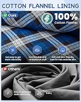 KingCamp Kids Sleeping Bag Flannel Liner 4 Season Lightweight 170x70cm view 4