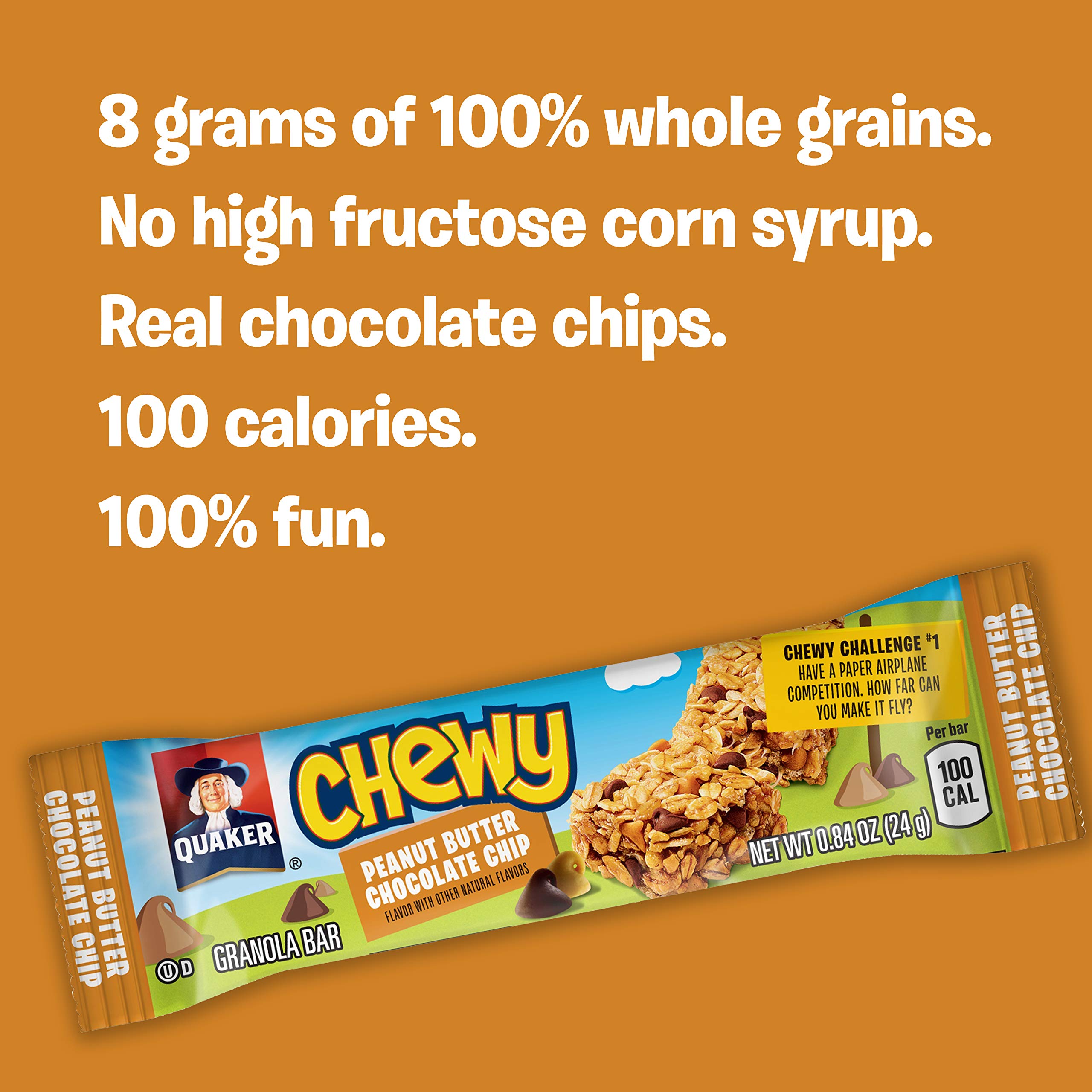 Quaker Chewy Granola Bars, 3 Flavor Variety Pack, (58 Pack) Buy