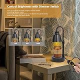 DesignBox Candle Warmer Lamp Extendable Electric Wax Melter Black view 3