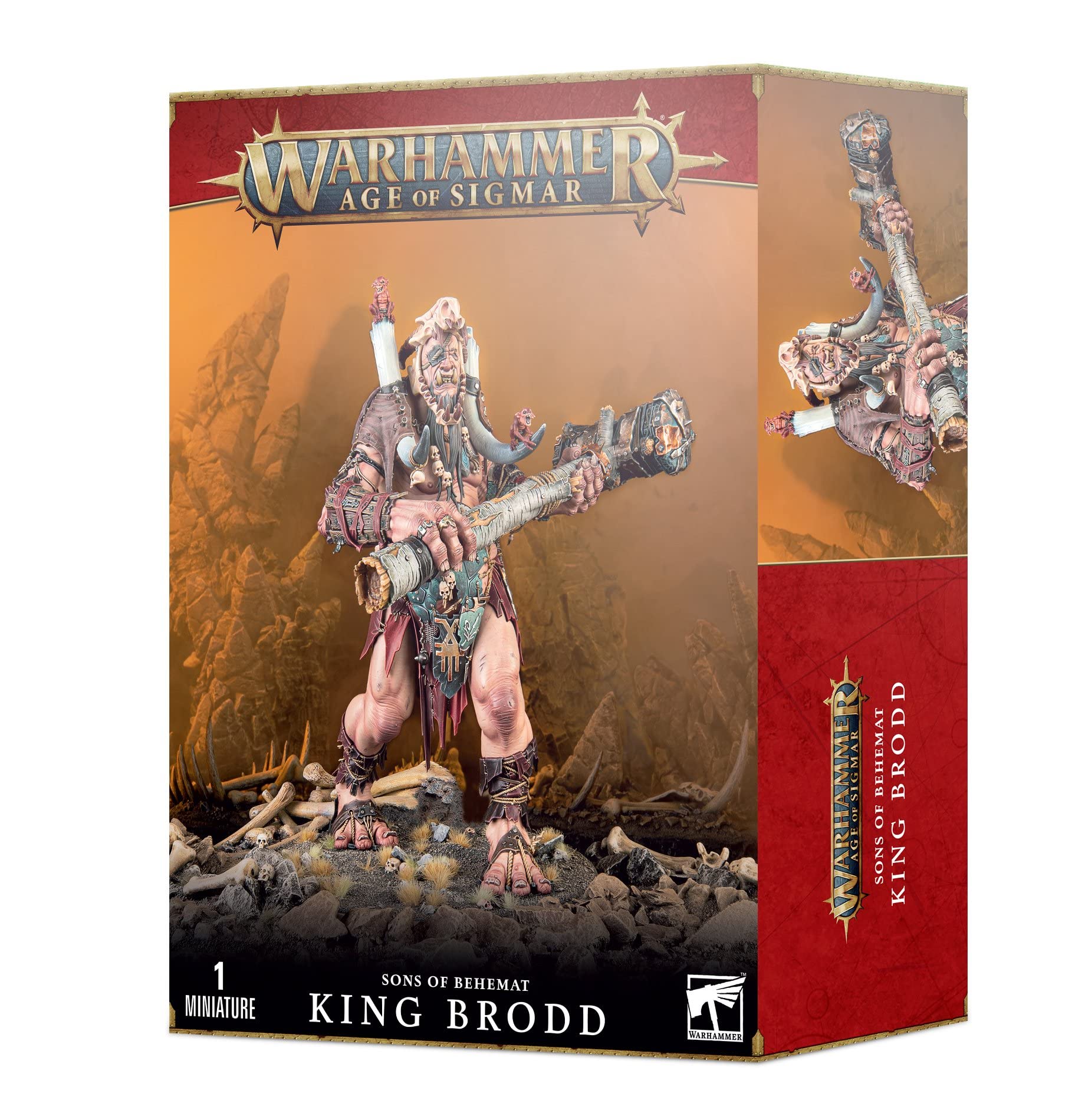 Photo 1 of Games Workshop - Age of Sigmar - Sons of Behemat: King Brodd