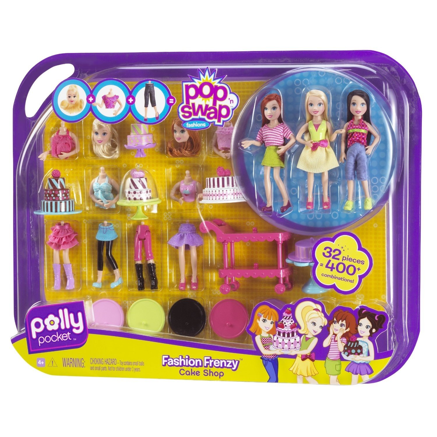 polly pocket pop n swap