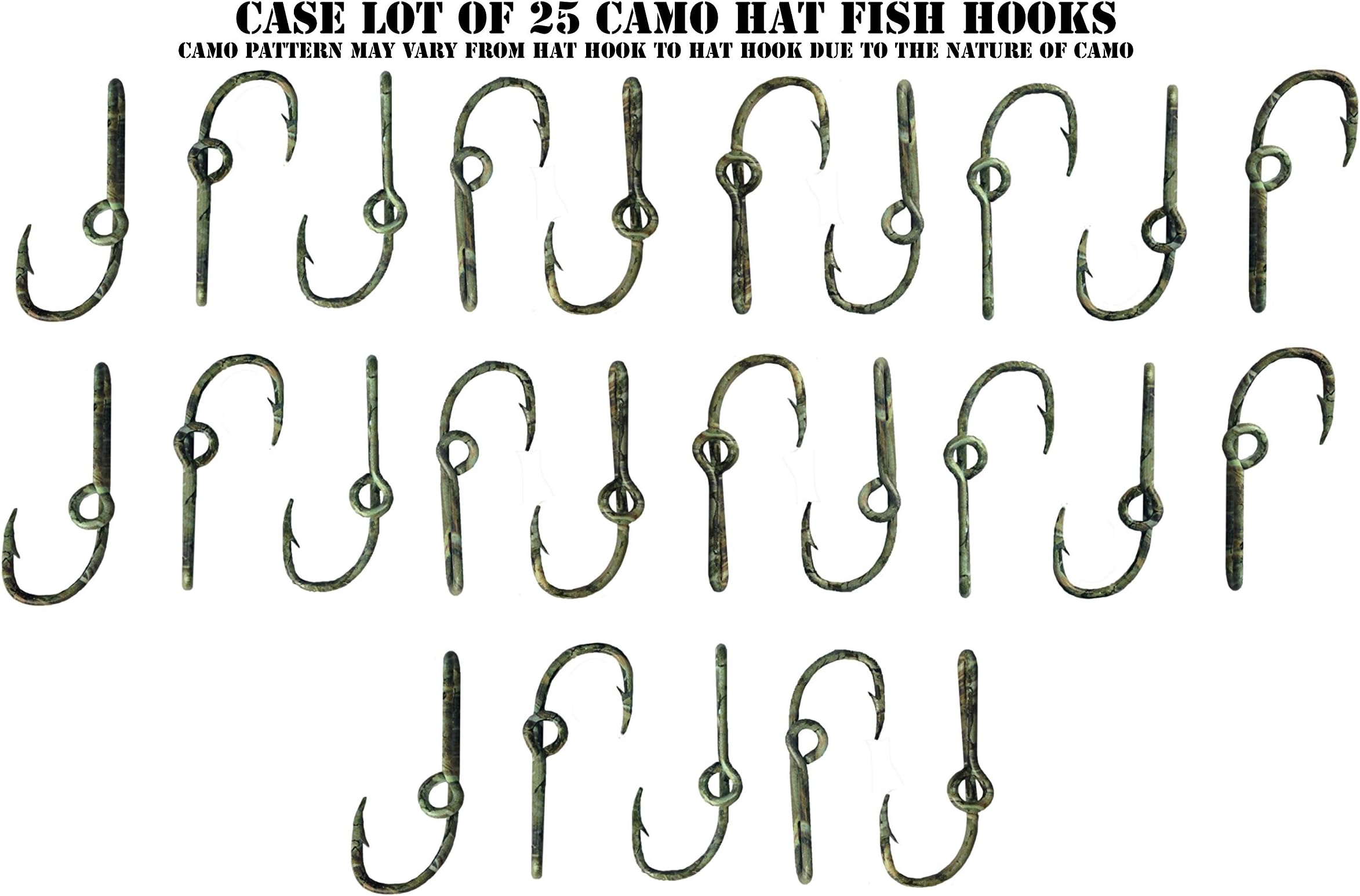 BT Outdoors Custom Colored Eagle Claw Fish Hook Hat Pin,21 Colores Choices,Custom Hat Fish Hook Clip for Cap