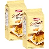 Balocco Ladyfingers Savoiardi Cookies, 17.6 oz (Pack of 2) | Italian Lady Finger Biscuits for Tiramisu &amp; Desserts, Made with Fresh Eggs, Non-GMO, Product of Italy