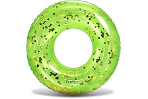 CoTa Global Inflatable Pool Float Tube Confetti Premium Swim Ring Heavy Duty Vinyl Flotation Pool Floats Toy for The Beach, Party, Vacation, UV Resistant - Pool Party