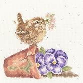 Cross Stitch Kit: Pottering About XHD137 by Bothy Threads