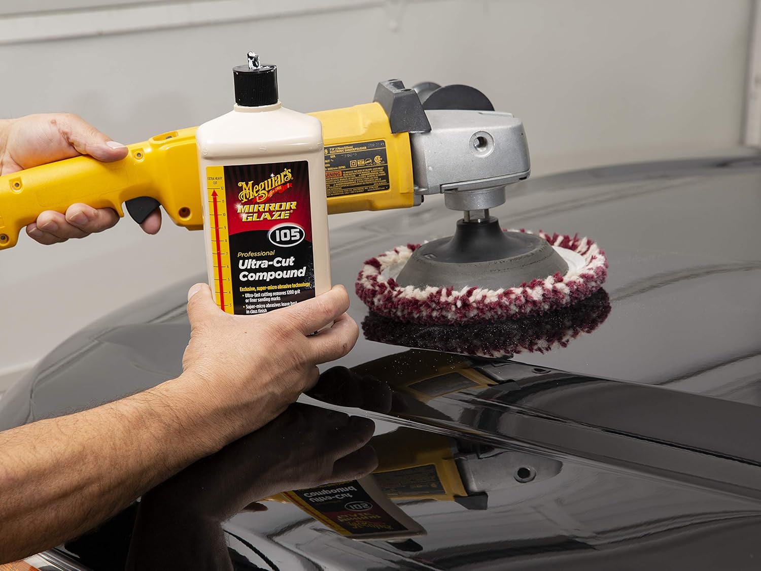 Meguiar's M10532 Mirror Glaze Ultra-Cut Compound, 32 Fluid Ounces, 1 Pack: Automotive