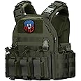 MGFLASHFORCE Tactical Vest Molle Airsoft Vest for Men