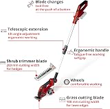Einhell Cordless 18V Hedge Shears with Telescopic Handle 200mm Blade GE-CG view 3