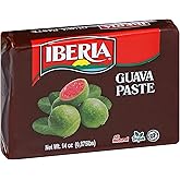 Iberia Guava Paste, 14 oz, All Natural, Vegan, Gluten Free, Halal, Kosher Guava Paste for Snacks, Cooking, Baking, 14 Ounce (Pack of 1)