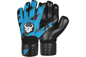 GKHMNEW Soccer Goalkeeper Gloves Extreme Strong Control and Grip with Finger Protection High Performance Pro-Level Goalie Glove Anti-Slip Latex Palm Breathable Comfortable for Kids Youth Adult