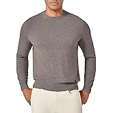 KVSS Men's Crewneck 100% Pure Cashmere Sweater, Pullover Cashmere Sweaters for Mens | Luxury from Inner Mongolia