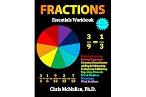 Fractions Essentials Workbook with Answers (Improve Your Math Fluency)