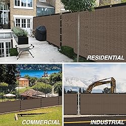 ECOOPTS 6'x6' Privacy Fence Screen Windscreen with