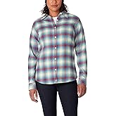 Dickies Womens Long Sleeve Plaid Flannel Shirt