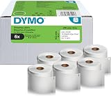 DYMO LabelWriter Shipping Labels 102mm x 210mm 6 Rolls 840 Labels for 5XL 4XL
