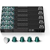 Nespresso Capsules Original Line, Stockholm Fortissio Lungo, Dark Roast Coffee, 50 Count Coffee Pods