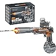 Ctffnny CY05 Electric Water Gun with Lights, Induction Light-Emitting Muzzle, 425ml Water Tank, 26-33Ft Range for Kids Ages 3+ (Grey)