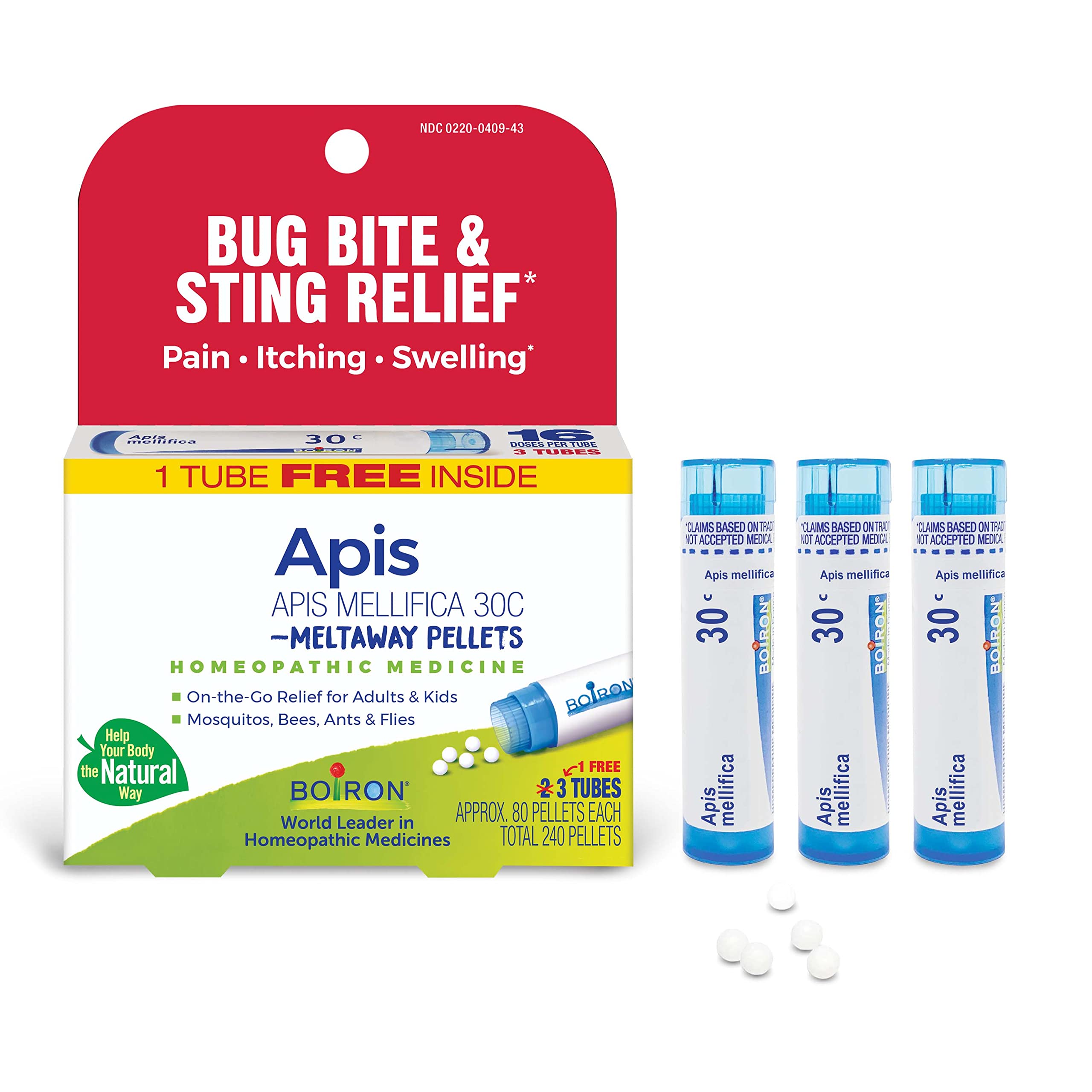 Boiron Apis Mellifica 30C Homeopathic Medince for