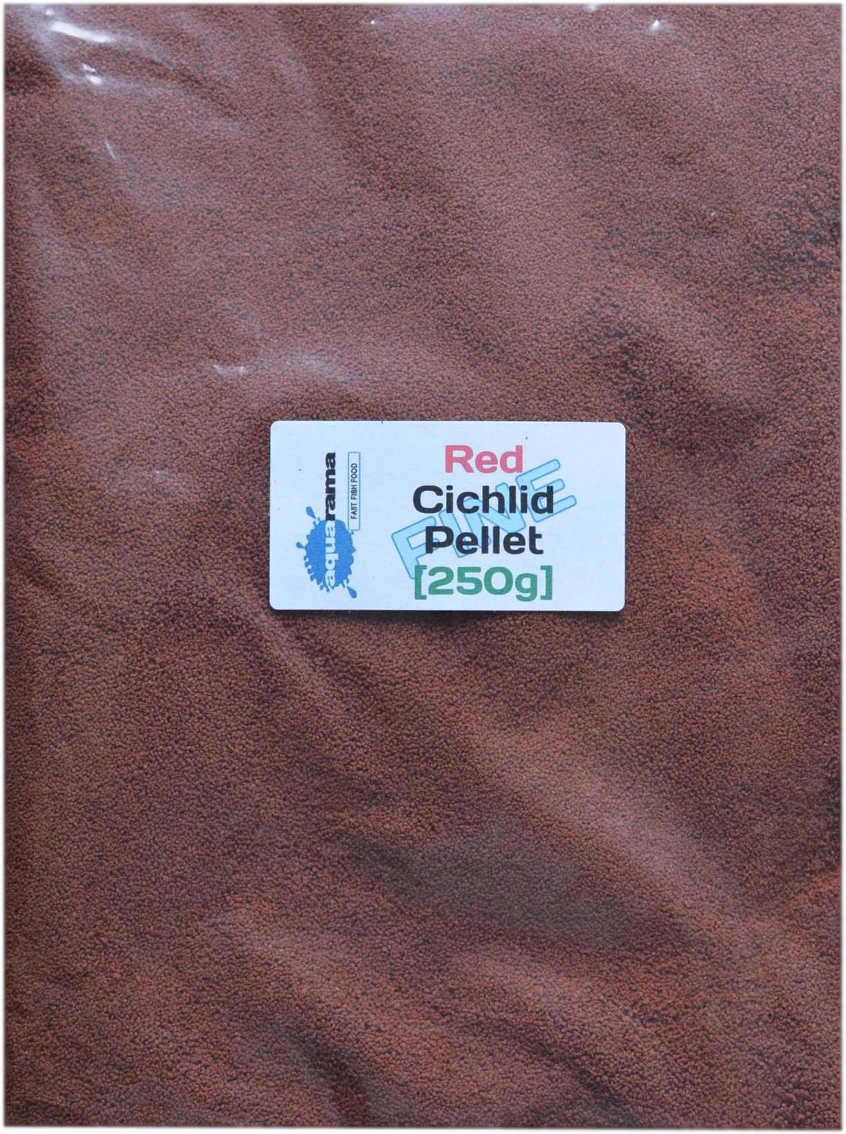 FINE Red Cichlid Pellet Tropical Fish Food [250g]