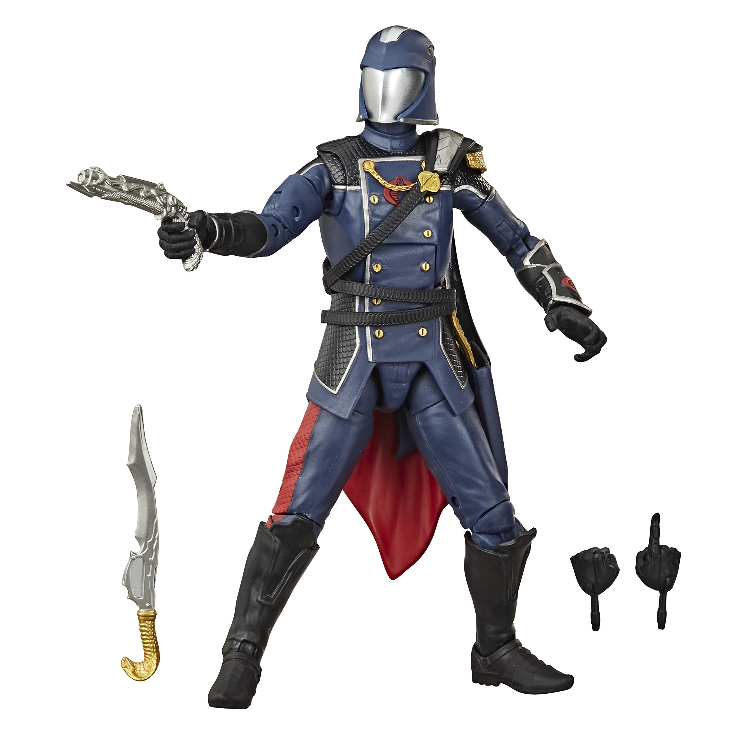 G. I. Joe G.I. Joe Classified Series Cobra Commander Action Figure 06 Collectible Premium Toy, Multiple Accessories, 6-Inch Scale, Custom Package Art