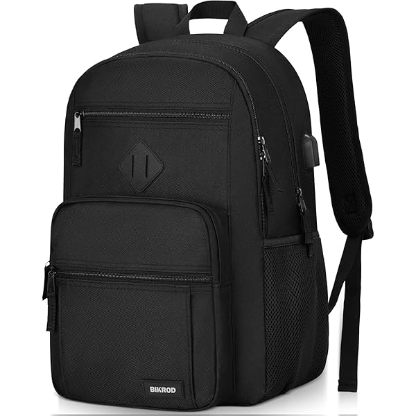Amazon.com: ZORFIN 26L Black Backpack for College, and Travel