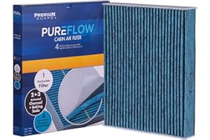 PREMIUM GUARD PureFlow Cabin Air Filter PC99542X | Fits 2020-2025 Ford Explorer, Escape, 2021-2025 Bronco Sport, 2022-2025 Maverick, 2020-2025 Police Interceptor