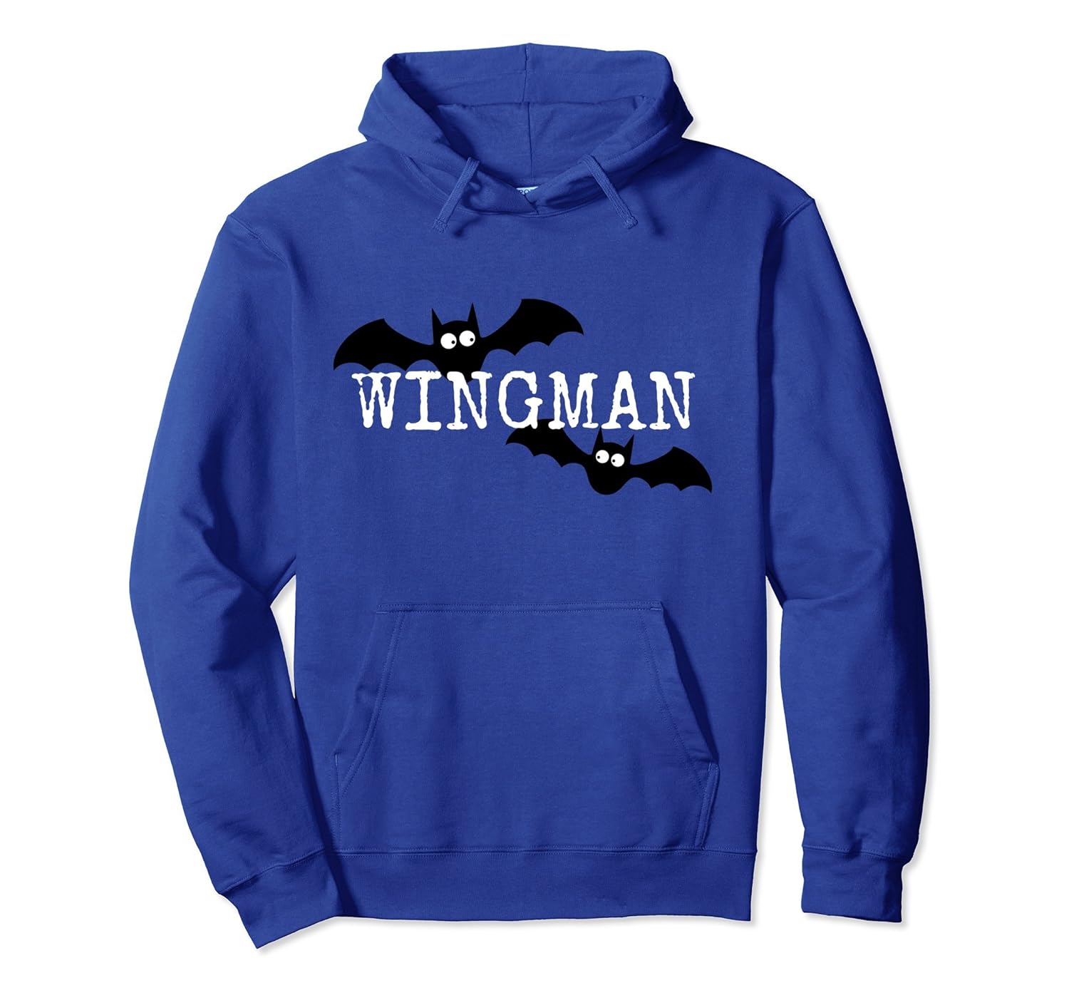 Wingman Halloween Costume Hoodie Funny Halloween Bat Hoodie-ANZ