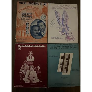 Amazon Best Sellers: Best Entertainment Collectible Sheet Music