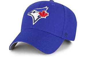 47 MVP MLB Toronto Blue Jays Hat – Adjustable Baseball Cap, Structured Front, Curved Brim, Velcro Strap