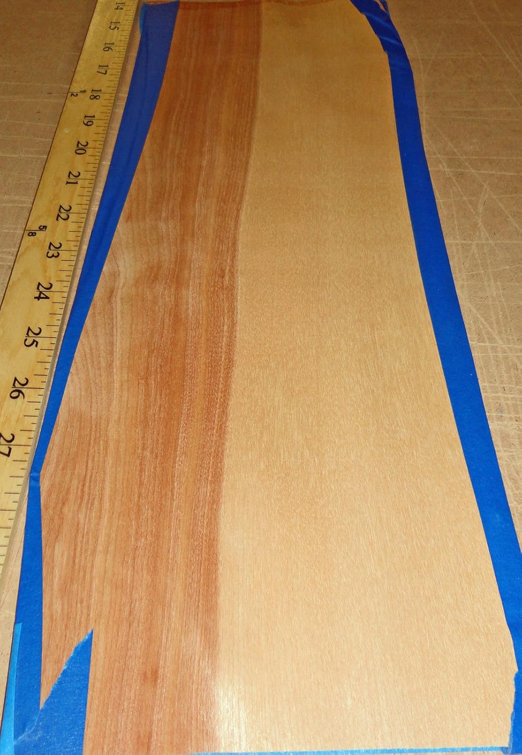 Red Birch Wood Veneer 6 X 17 Raw No Backing 1 42