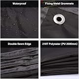 REDCAMP Ultralight Ground Sheet 240x220cm Waterproof Tent Footprint view 4