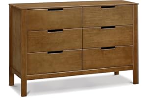 Carter's by DaVinci Colby 6-Drawer Dresser in Walnut
